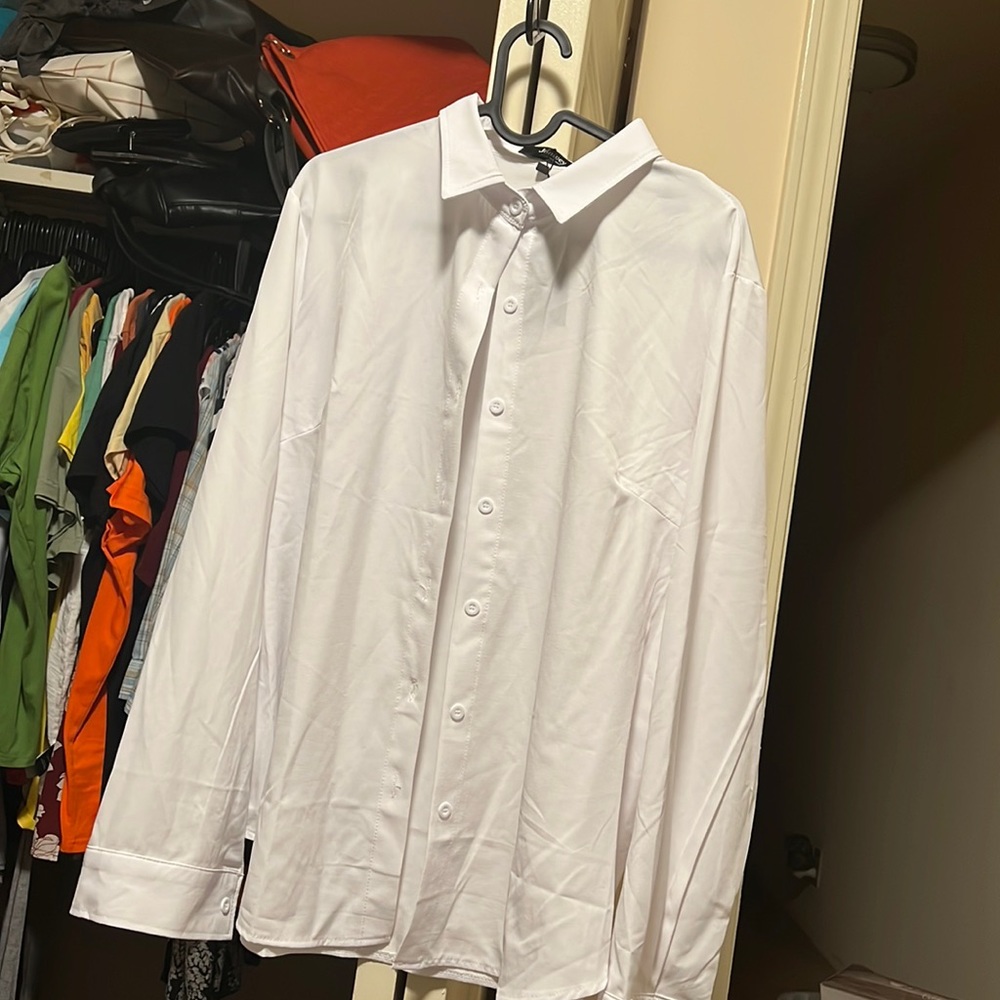 White Button Down